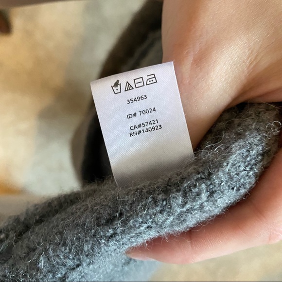 Loft Ann Taylor Grey Wool Cardigan - Picture 6 of 7